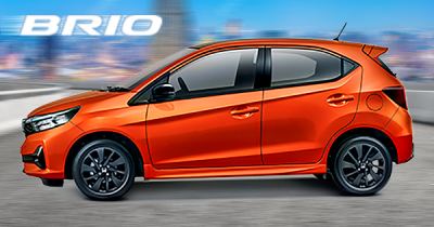 Warna Phoenix Orange Pearl Two Tone New Honda Brio tipe RS