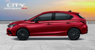 Warna Ralley Red Honda City Hatchback RS