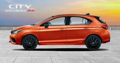 Warna Phoenix Orange Honda City Hatchback RS