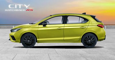 Warna Electric Lime Honda City Hatchback RS