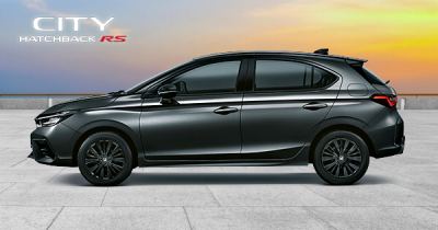 Warna Meteroid Grey Metallic Honda City Hatchback RS